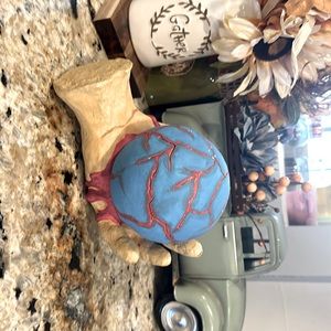 art sculpture inspired world on quarantine! One of a kind rugged sculpture